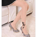 Wholesale young girl tattoo sexy shiny pantyhose